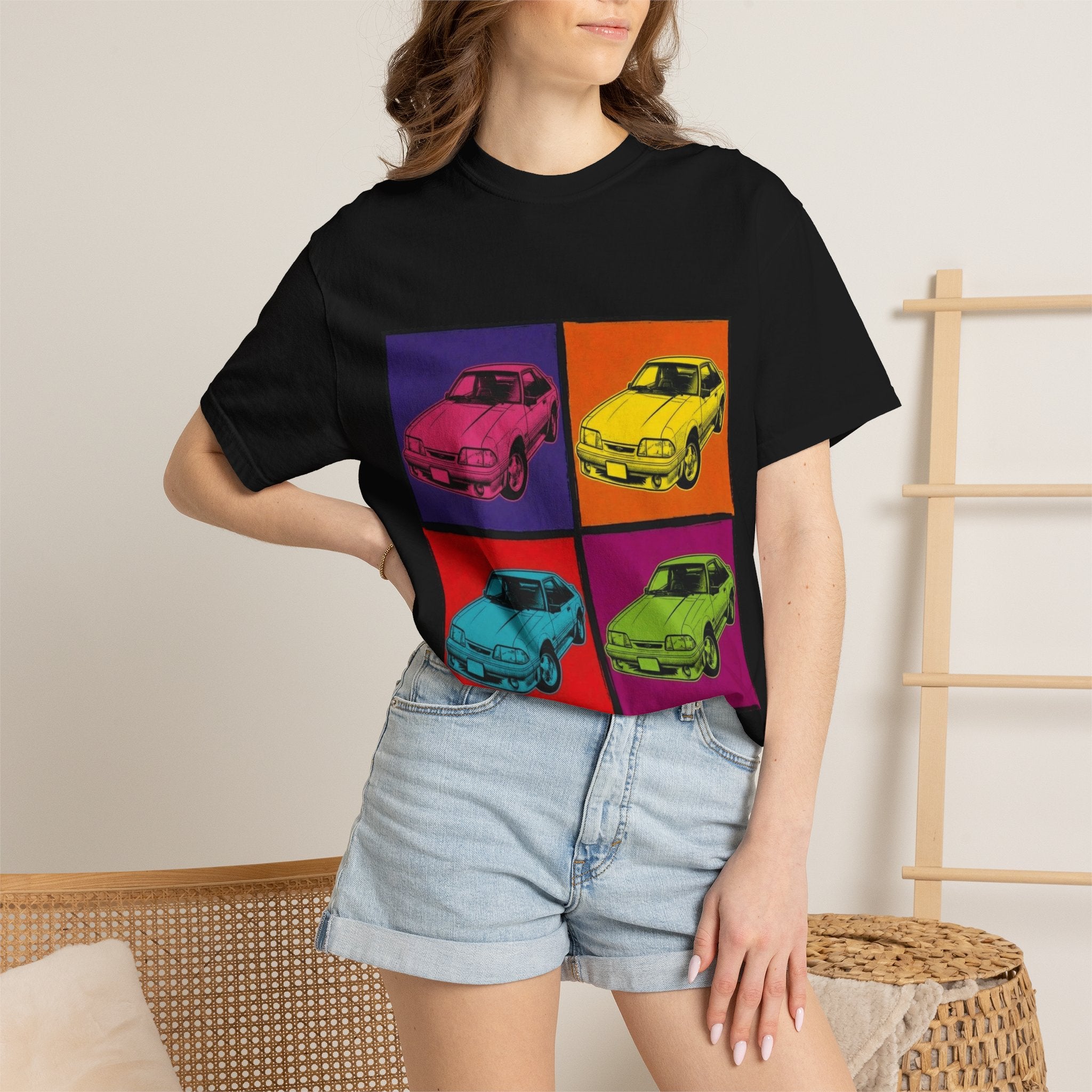 Pop Art Fox Body Mustang